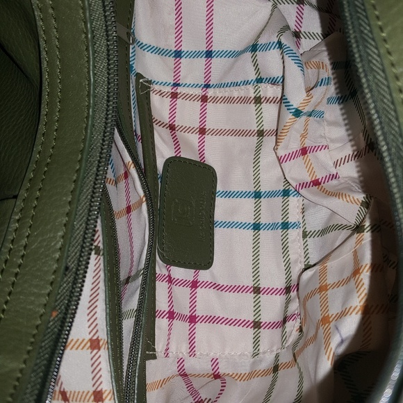 Liz Claiborne Green Polyvinyl Hobo Bag - Picture 5 of 8